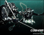 Divers decompress from 80 meter dive.